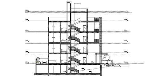 Building Cross Section Drawing