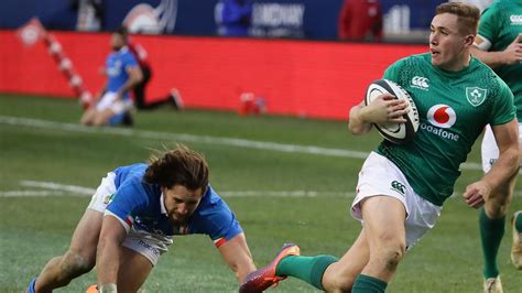 Ireland v Italy rugby highlights, scores, Jordan Larmour hat trick | news.com.au — Australia’s ...