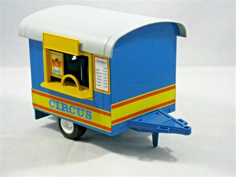 Vintage Playmobil #7302 Circus Train Car - Ticket Booth - Circus Theme ...