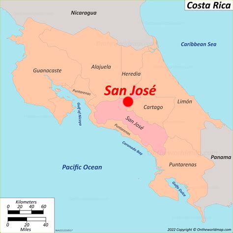 San José Map | Costa Rica | Detailed Maps of San José