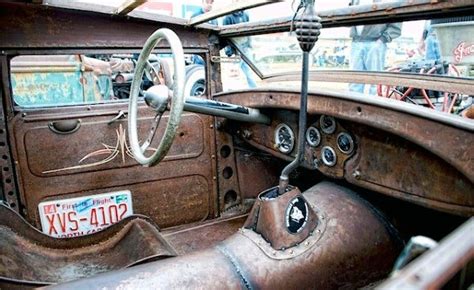 Top 50 Best Rat Rod Interior Ideas - Retro Automotive Designs