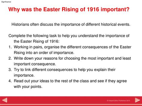 PPT - Why was the Easter Rising of 1916 important? PowerPoint Presentation - ID:4921555