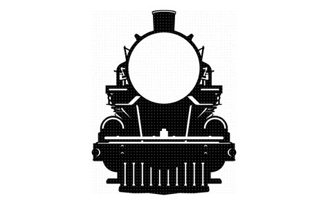 Vintage Train Svg Steam Engine Clipart Steam Locomotive Png Old Train Front Dxf Steam Train ...