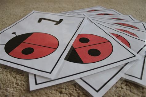 Playing House: Ladybug Counting (Printable)