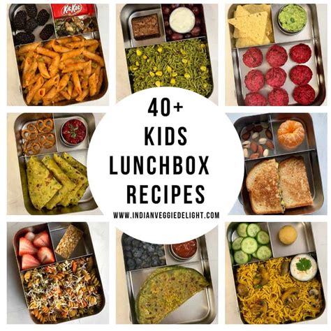 Healthy Kids Lunch Box Recipes (Indian) - Indian Veggie Delight