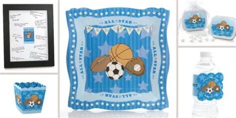 Baby Shower Sports Theme