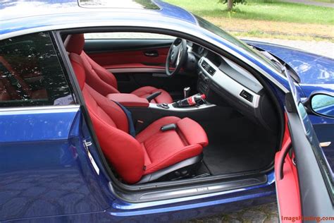 VWVortex.com - Bright red and black interior in a bright blue car?