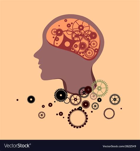 Broken brain Royalty Free Vector Image - VectorStock