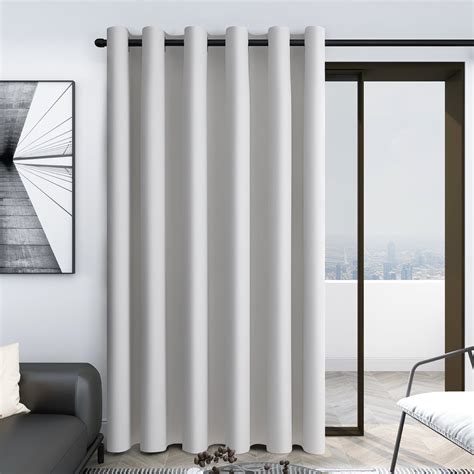 Deconovo Patio Door Curtain for Sliding Door - Room Darkening Curtains, 80 inch Curtain for ...