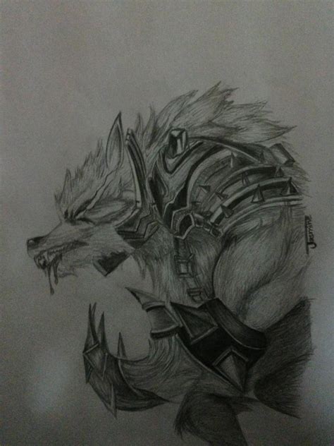 Tundra Hunter Warwick by XoxJasmineXox on DeviantArt