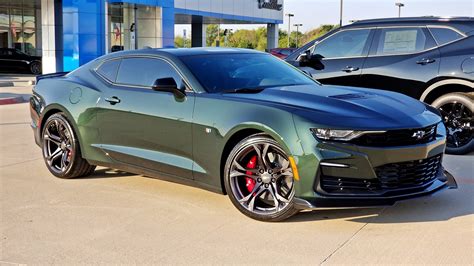 2020 Rally Green Camaro SS 1LE