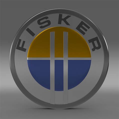 Fisker Logo 3D Model - FlatPyramid