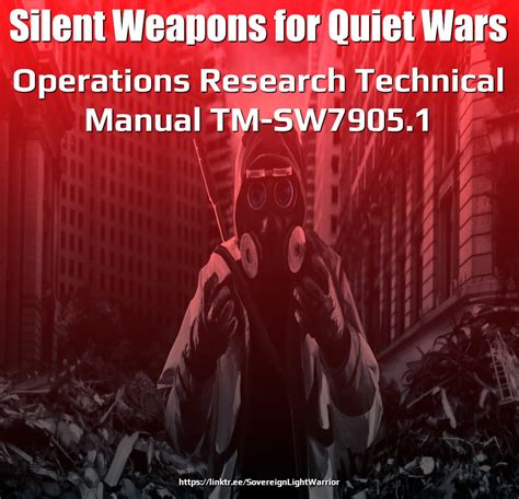 Silent Weapons for Quiet Wars - Operations Research Techn... | Minds