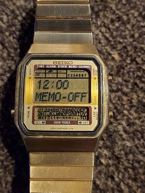 vintage seiko d409 500b - Gem