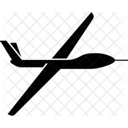 Uav Boat Icon - Download in Glyph Style