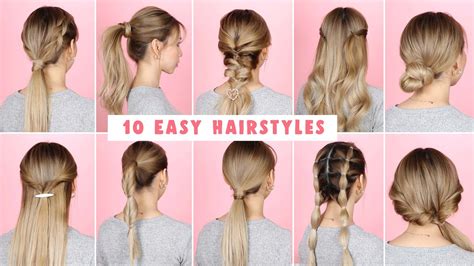 How To Do Easy Hairstyles Step By Step