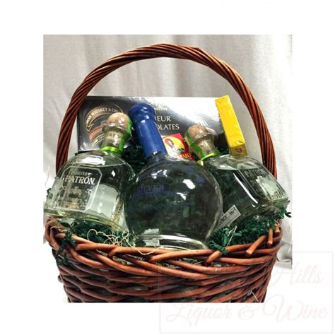 Tequila Gift Basket | PATRON TEQUILA GIFT BASKET | Call 323.655.9995