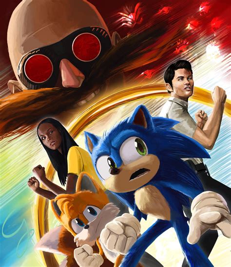 Check out this awesome Sonic movie sequel artwork by Prince_Youlou from ...