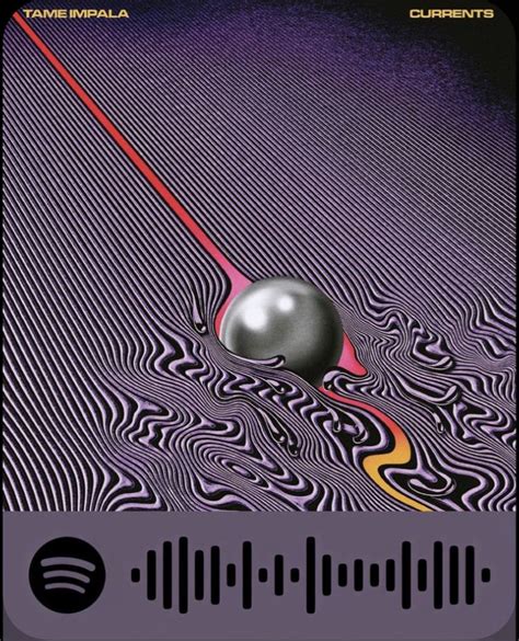 Tame impala currents album cover and Spotify code | Tame impala, Album covers, Tame impala album ...