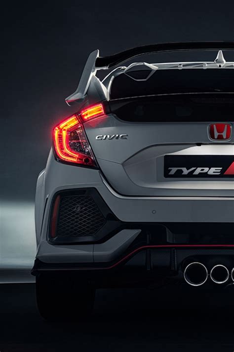 Black Honda Civic Type R Wallpaper - Design Corral