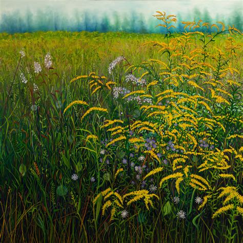 Goldenrod Field by Margaret Shipman on Artfully Walls | Artfully Walls