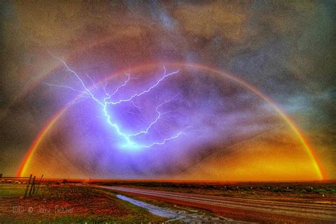 Rainbow Lightning Photograph by Jerry Fletcher - Fine Art America