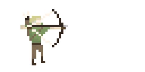 Archer GIF Pixel Art by BlurredMirror on DeviantArt