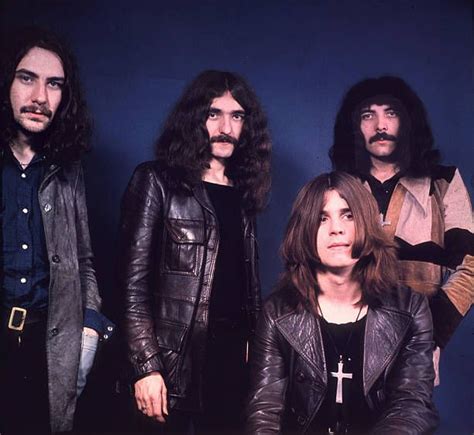 Black Sabbath 1970 Bill Ward Geezer Butler Ozzy Osbourne Tony Iommi during Black Sabbath File ...