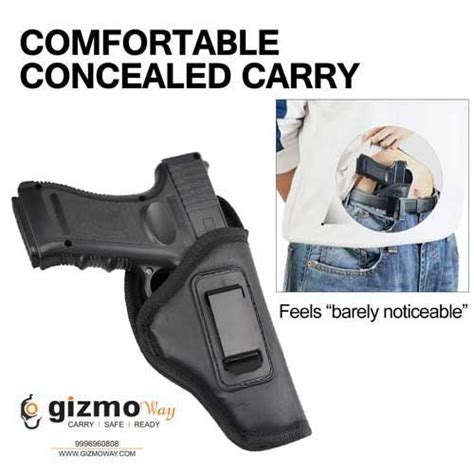 Comfortable Concealed Carry IWB Gun Holster Fit Most Full Size Gun - Gizmoway