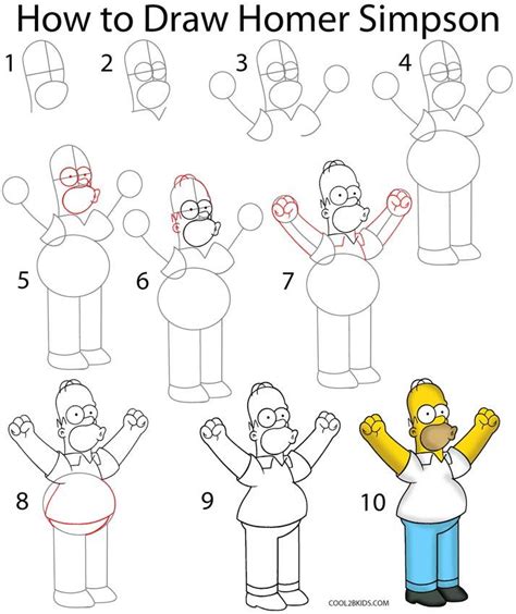 How To Draw Bart Simpson Step By Step at Drawing Tutorials