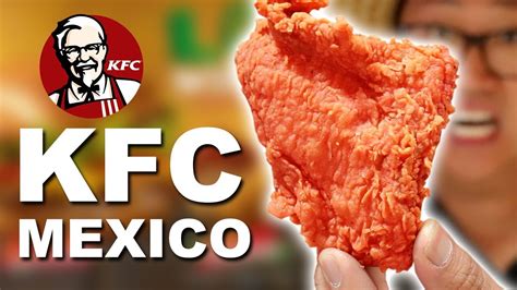 We ate EVERYTHING at KFC in Mexico 🇲🇽 - YouTube