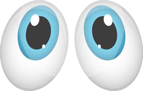 Cartoon eyes clipart design illustration 9351635 PNG