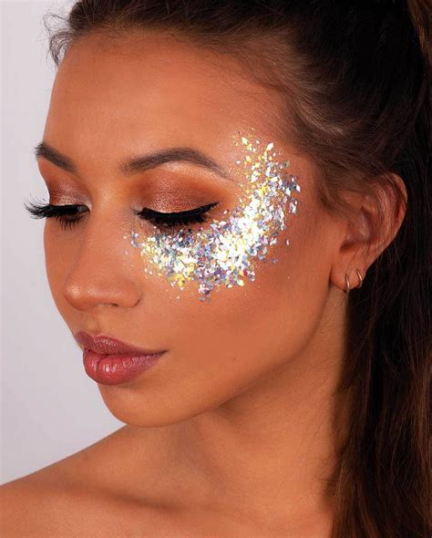 Glitter Face Makeup