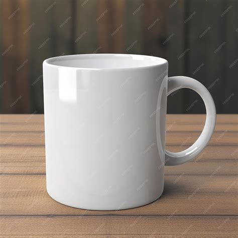 Premium AI Image | Plain white mug