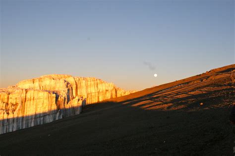 Approaching the summit at sunrise on Mt. Kilimanjaro - Sept 2010 | Kilimanjaro, Thousandths ...