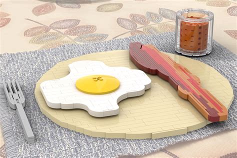 LEGO IDEAS - Breakfast - Bacon and Eggs