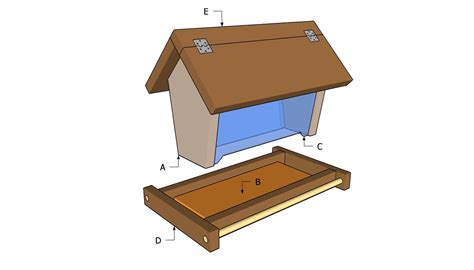 Printable Free Bird Feeder Woodworking Plans