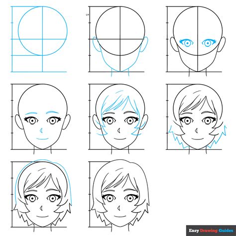 How To Draw A Anime Face