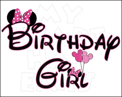 Mickey mouse birthday mouse birthday girl clipart - WikiClipArt