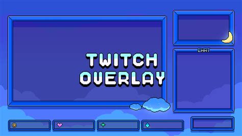 Cute Computer Editable Overlays Twitch Overlay Bit Pixel Art | The Best ...