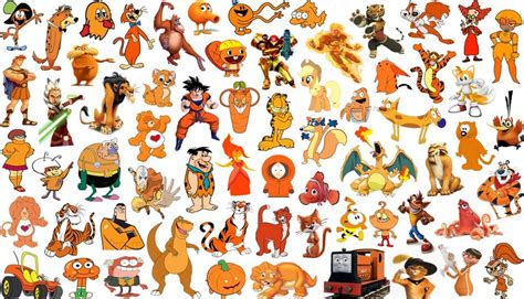 Click the Orange Cartoon Characters Quiz - By ddd62291