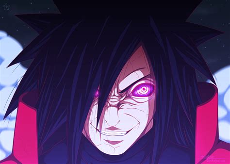 Wallpaper : illustration, anime, artwork, manga, cartoon, Naruto Shippuuden, Uchiha Madara ...