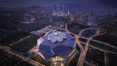 New Falcons Stadium Retractable Roof