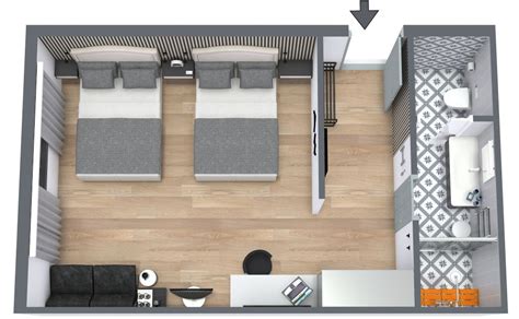 Hotel Room Layout Examples