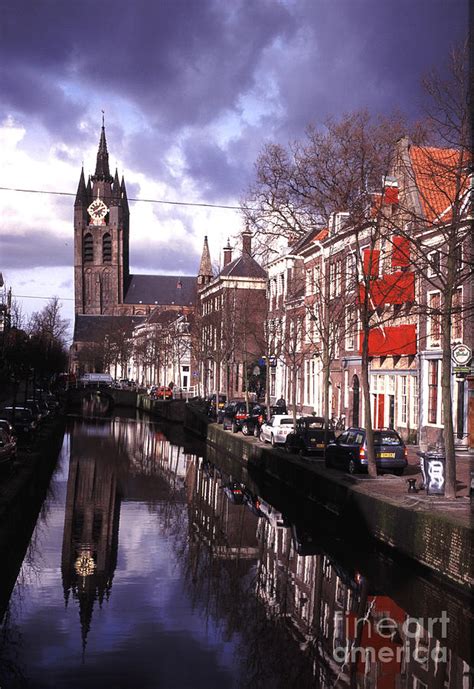 Delft canal Netherlands Photograph by Ros Drinkwater - Pixels