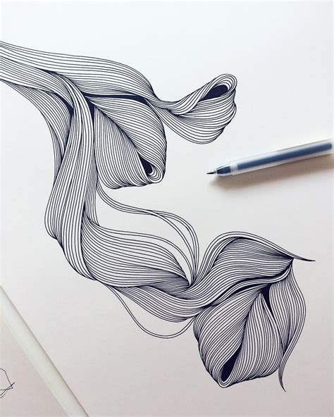 Simple Abstract Line Drawings