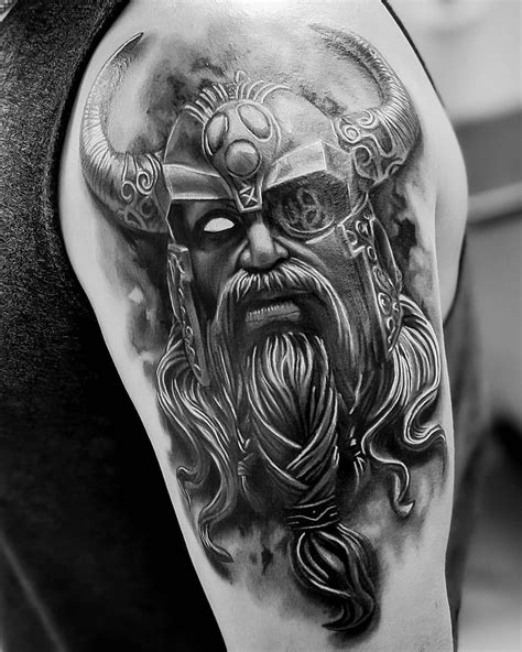 101 Amazing Odin Tattoo Ideas | Viking warrior tattoos, Warrior tattoos, Norse tattoo