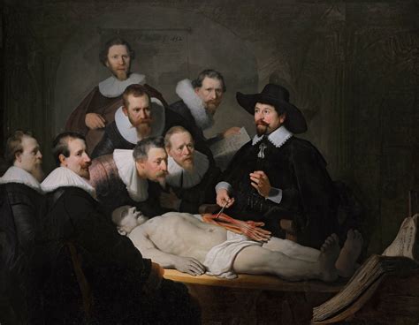 The Anatomy Lesson of Dr. Nicolaes Tulp by Rembrandt van Rijn