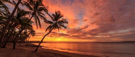 Sunset on Fiji beach - Carol Kent Yacht Charters International | Luxury Crewed Yacht Charters ...