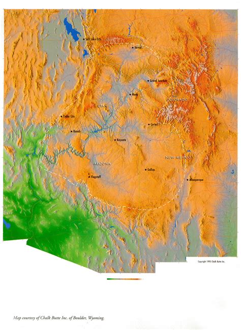 COLORADO PLATEAU MAP EXPLORING THE COLORADO PLATEAU.